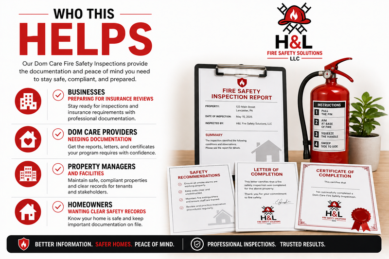 Fire Safety Documentation for Insurance & Compliance
